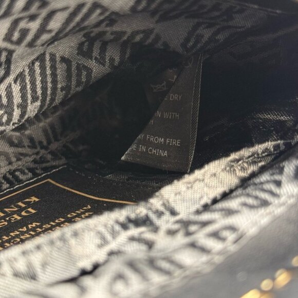 🆕 KURT GEIGER LONDON 🧿 NWOT Leather Kensington Shoulder Bag, Metallic Rainbow - Picture 12 of 16